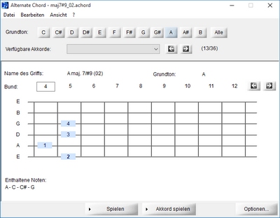 Alternate Chord